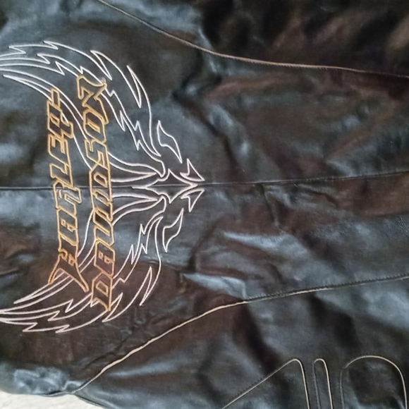 Harley Davidson leather coat - Picture 3 of 4
